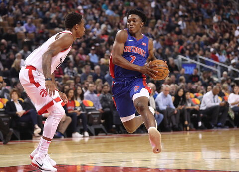 NBA: „Raptors“ – „Pistons“