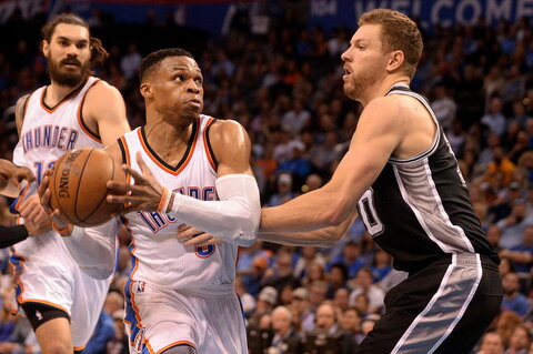 NBA: „Spurs“ – „Thunder“