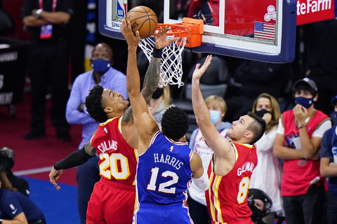 NBA atkrintamosios: „Hawks“ – „76ers“