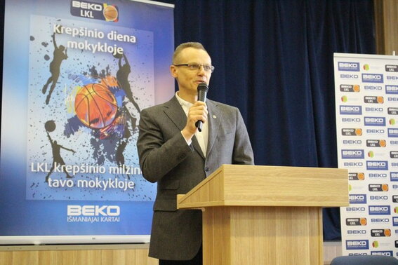 Žalgiriečiai aplankė VDU „Rasos“ gimnaziją 