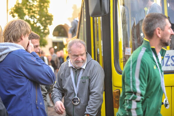  Rinktinės sutiktuvės