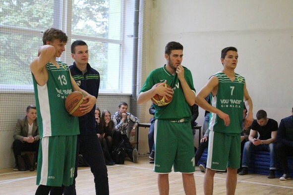 Žalgiriečiai aplankė VDU „Rasos“ gimnaziją 