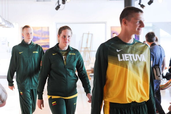 Pristatytos Lietuvos rinktinės aprangos 