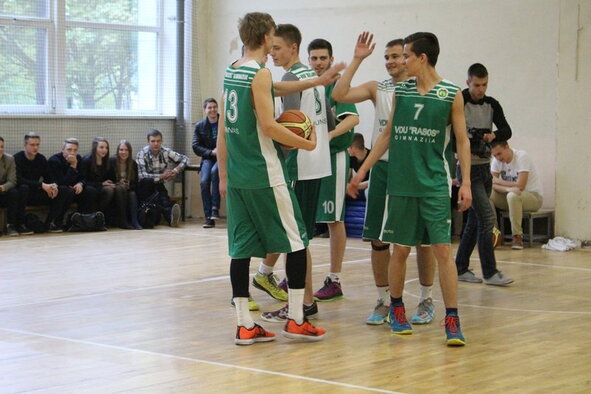 Žalgiriečiai aplankė VDU „Rasos“ gimnaziją 