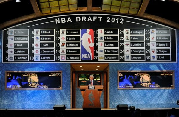 NBA naujokų biržos naktis 2012