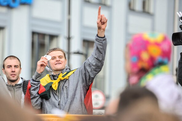  Rinktinės sutiktuvės