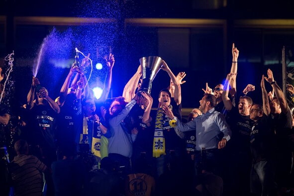 „Maccabi“ sutiktuvės Tel Avive 