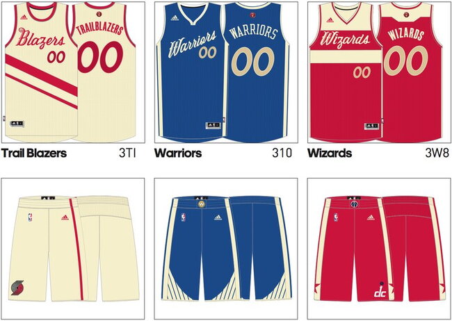 NBA kalėdinės aprangos