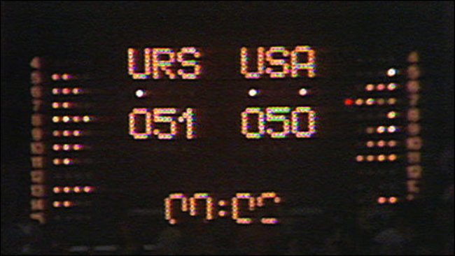 1972 metų mačo Sovietų Sąjunga – JAV švieslentė