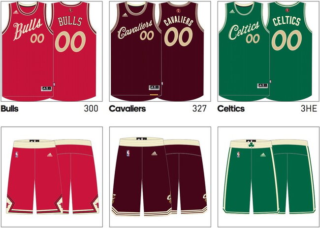 NBA kalėdinės aprangos