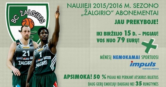 Žalgirio abonementai