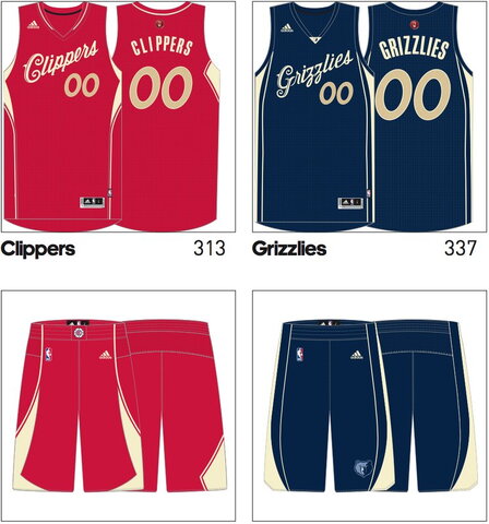 NBA kalėdinės aprangos