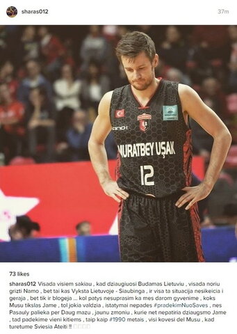 Šarūno Vasiliausko žinutė