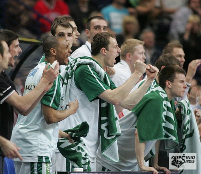 Žalgirio komandos atsarginių žaidėjų suolas
