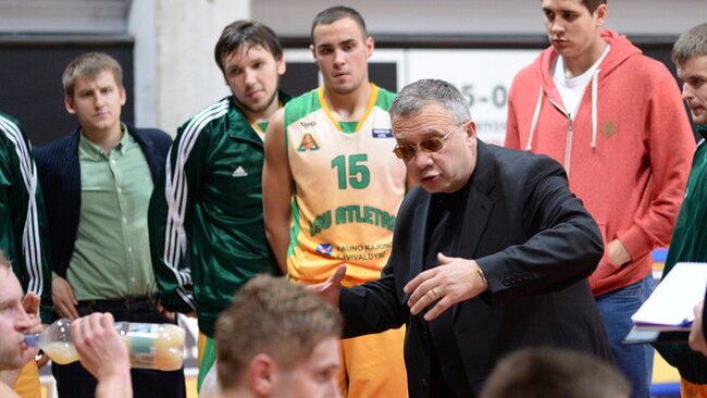 E.Nickus negailėjo savo auklėtiniams pagyrų (Fotodiena.lt)
