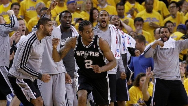 „Spurs“ serijoje sulaukė nuožmaus „Warriors“ pasipriešinimo (Scanpix)    