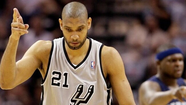 T.Duncanas tapo NBA rekordininku (Scanpix)