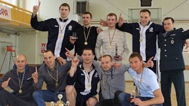 Europos vicečempionais tapo ir du Utenos policininkai, laimėję šalies pirmenybes (Eugenijaus Onaičio nuotr.)