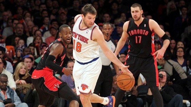 B.Udrihas nėra patenkintas savo vaidmeniu „Knicks“ komandoje (Scanpix)