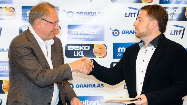LKL ir lažybų bendrovė „Orakulas“ pasirašė bendradarbiavimo sutartį (Fotodiena.lt)