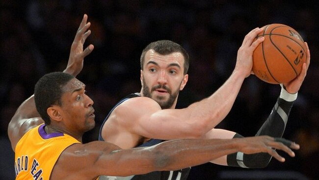 Dominavęs Europoje, N.Pekovičius sunkiai sustabdomas ir NBA (Scanpix)