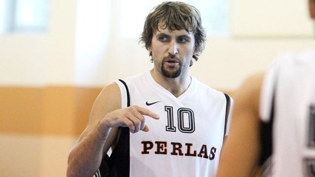 Dar neseniai pats krepšinį žaidęs G.Vileita kitą sezoną treniruos Panevėžio krepšininkus (Robertas Dačkus, Fotodiena.lt)