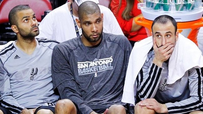 Parkeris, Duncanas ir Ginobilis įsirašė į NBA istoriją (Scanpix)