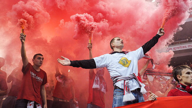 Rungtynės Prienuose neapsiėjo be incidentų (Fotodiena.lt)