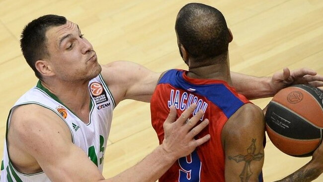„Panathinaikos“ su J.Mačiulio teks kelialapio į Milaną siekti Maskvoje (Scanpix nuotr.)