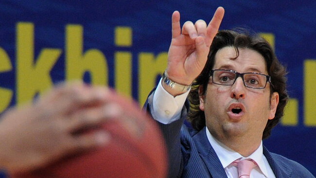 A.Trinchieri atsisakė pirmojo krepšininko paslaugų (Scanpix nuotr.)