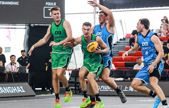 Lietuviams Kinijoje pasiekti pergalių nepavyko (FIBA nuotr.)