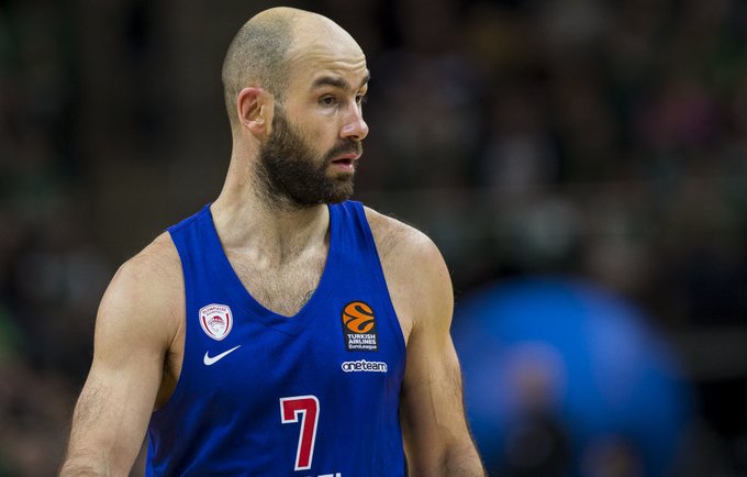 V.Spanoulis lieka „Olympiacos“ klube (BNS nuotr.)