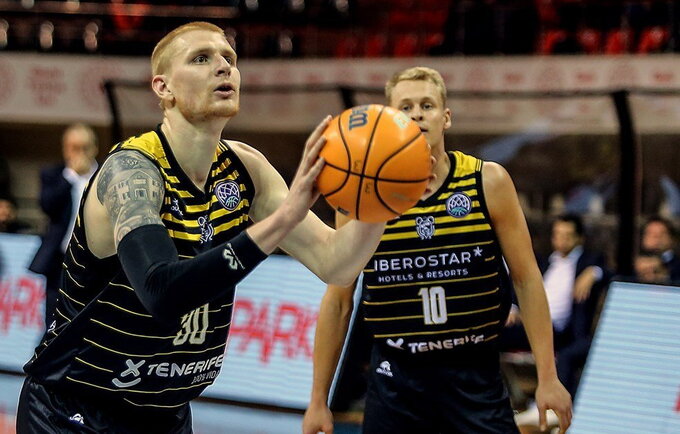 A.White'as patyrė nesėkmę (FIBA Europe nuotr.)