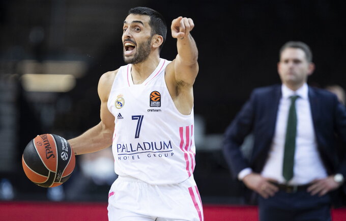 F.Campazzo laukaimas NBA (Scanpix nuotr.)