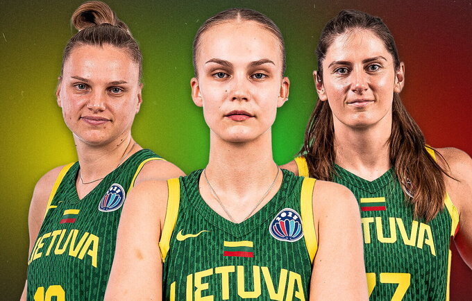 Lietuvos moterų rinktinė (Krepsinis.net nuotr.)