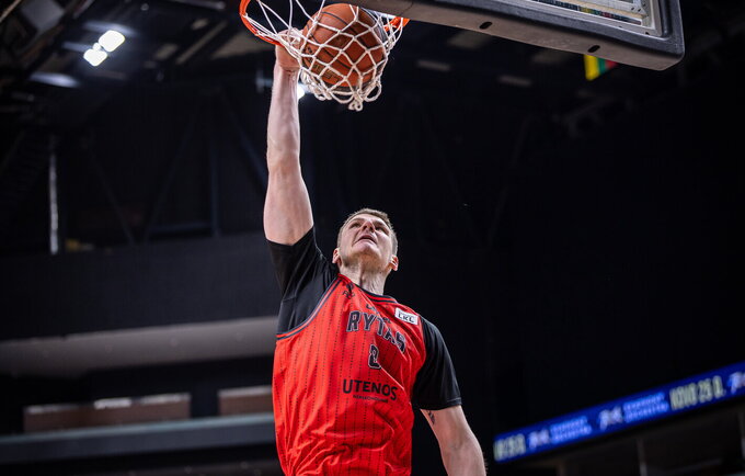 A.Gudaitis ir „Rytas“ dominavo Jonavoje (Foto: „LKL, kurią remia „Betsson“)