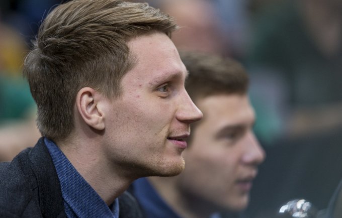 M.Grigonis planavo grįžti į aikštelę (BNS nuotr.)