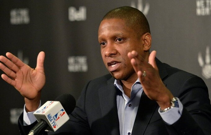 M.Ujiri palaiko NBA žaidėjus (Scanpix nuotr.)