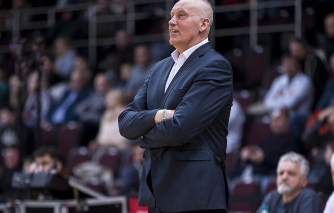 R.Kurtinaitis neteko darbo (LKL nuotr.)