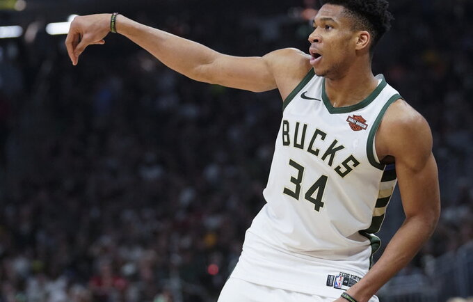 G.Antetokounmpo pasitiki savo jėgomis (Scanpix nuotr.)
