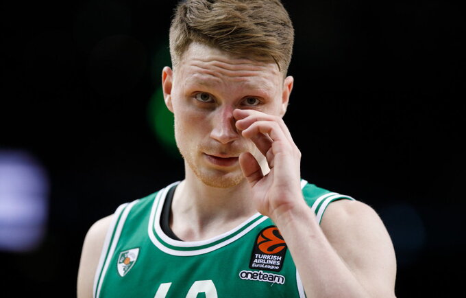 M.Grigonis yra lyderių trejete (BNS nuotr.)