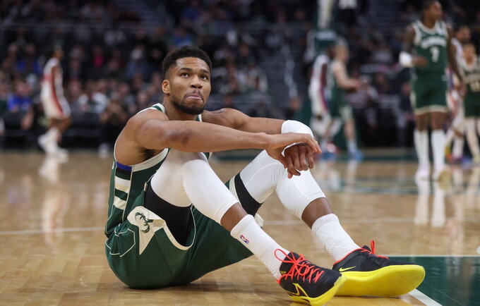 G.Antetokounmpo išreiškė nusivylimą (Scanpix nuotr.)