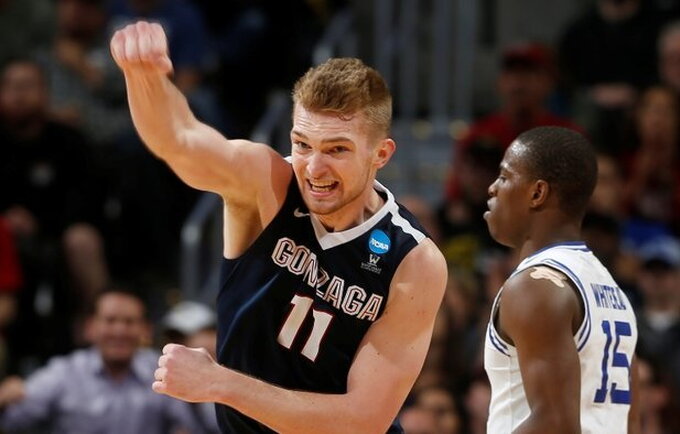 D.Sabonis dominavo po krepšiais (Scanpix nuotr.)