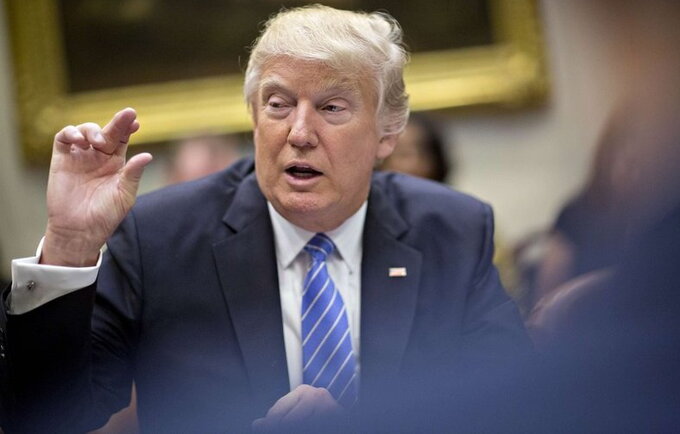 D.Trumpas išdėstė savo nuomonę (Scanpix nuotr.)