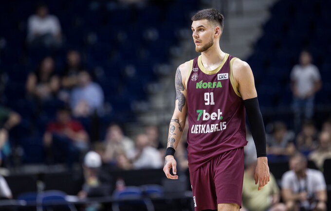 D.Sirvydis siekia medalio („Betsafe-LKL“ nuotr.)