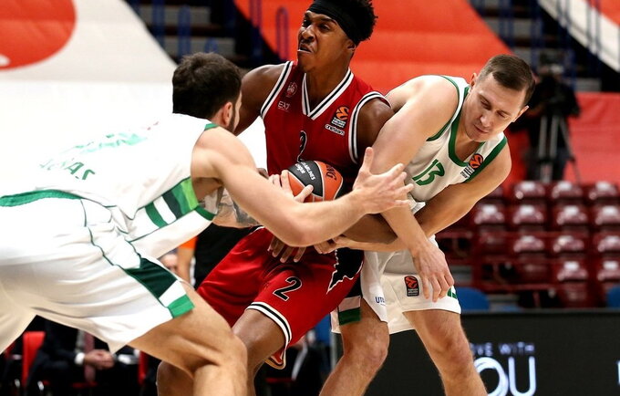 „Žalgiris“ Milane: blogiausia gynyba Eurolygoje, nuvylę žaidėjai ir vyr. trenerio techninės pražangos efektas