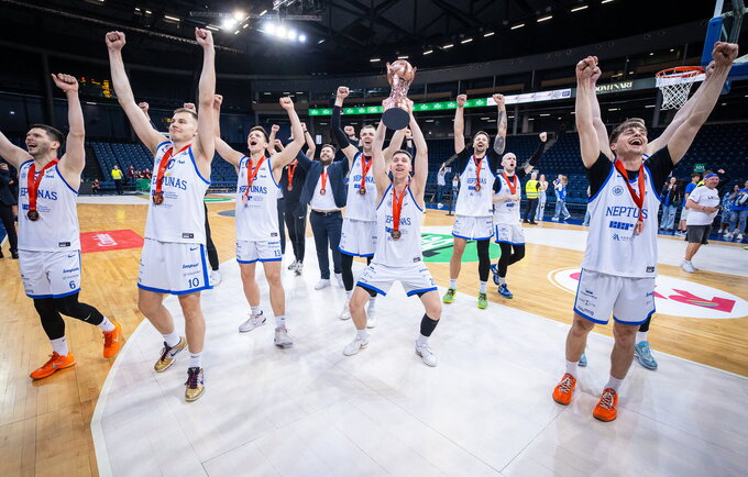 Klaipėdiečiai iškovojo bronzą (Foto: Rokas Lukoševičius)