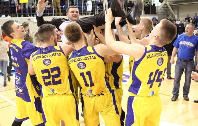 Klaipėdos klubas gins NKL čempionų titulą (S.Čirba/NKL)