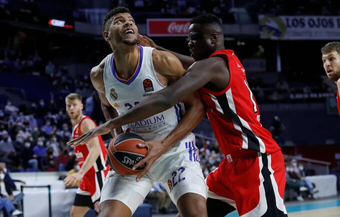 W.Tavaresas buvo arti dvigubo dublio (Euroleague.net)