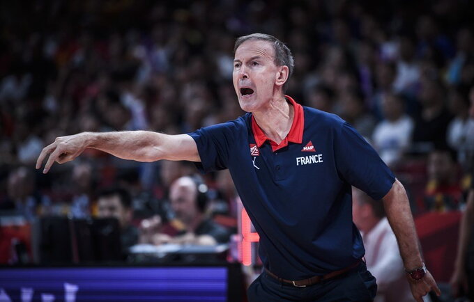 V.Collet toliau vadovaus Prancūzijos rinktinei (FIBA nuotr.)